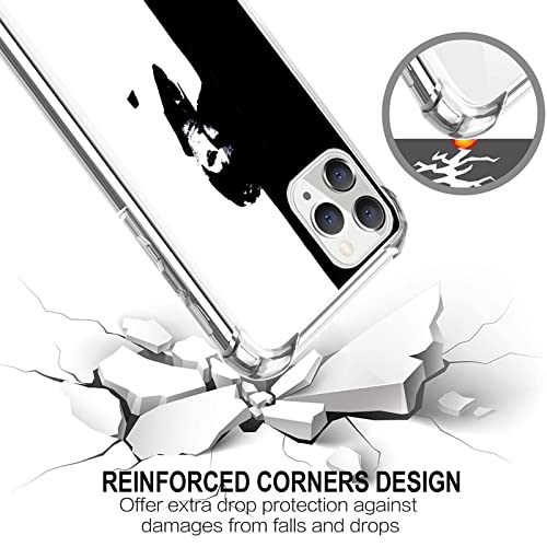 Goodsprout Compatible With Iphone 13 Pro Max Case,Clear With Gloomy Gunner Pattern Design Plastic Tpu Bumper Protective Case For Apple Iphone 13 Pro Max #TOP4