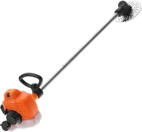 Modelo de cortacésped en miniatura, decoración de casa de muñecas, material de PVC, diseño realista para habitación de niños y niñas, decoración