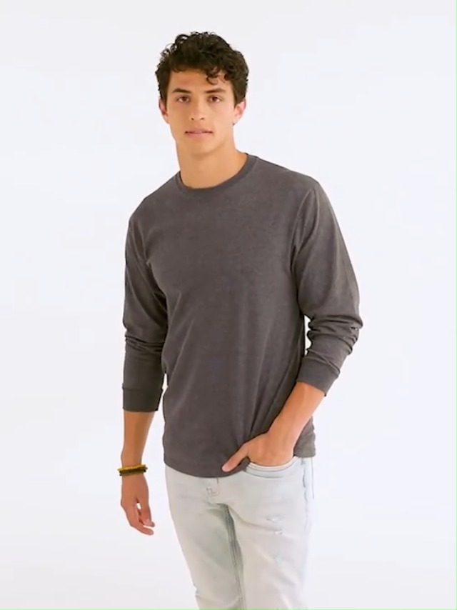 Jerzees Men's Dri-Power Long Sleeve T-Shirt, Royal, Small | Amazon.com