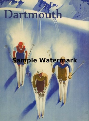 Beautiful Dartmouth North of Dartmouth College in Lyme New Hampshire 3 People Skiing Ski Winter Sport 12