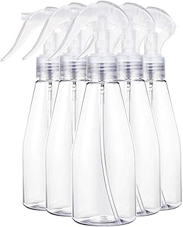（200ml 10個入り）ミストスプレーボトル、スーパーファインミストボトル、クリアアイアンスプレーボトル、漏れ防止ウォータースプレーボトルヘアスプレー旅行、クリーニング、ガーデニング、スキンケア用の空のスプレーボトル …