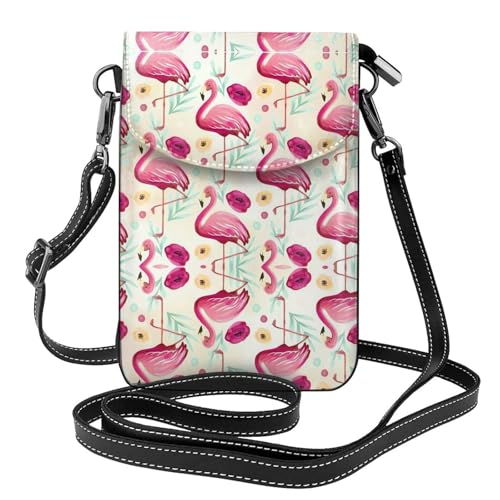Sac à rabat en microfibre imprimé flamant rose pour flâner en vacances l'esprit léger