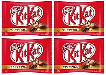 Nestle Japan Kitkat Mini Kitkat Mini, 4 Bags, 56 Sheets