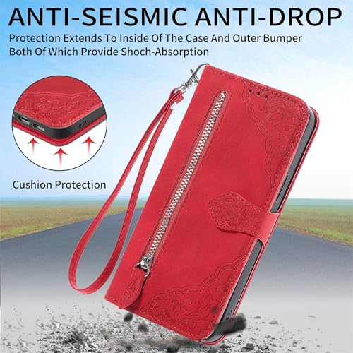 Étui fermeture éclair Samsung Galaxy F14 anti-perte