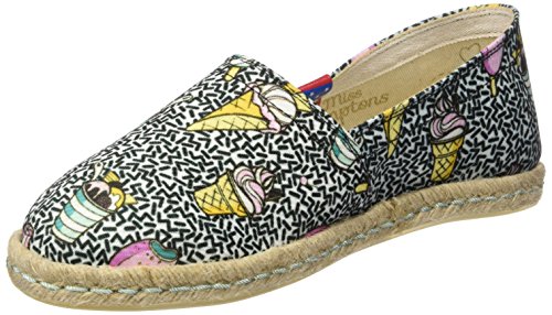 MISS HAMPTONS Ice Cream, Alpargatas para Mujer, Muticolor, 41 EU