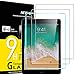 NEW'C Lot de 2, Protection Écran en Verre Trempé pour iPad 9.7 (Modèle 2018/2017), iPad 6, iPad 5, iPad Pro 9.7, iPad Air 2 / iPad Air, Film Protection écran - Outil d'alignement Offert