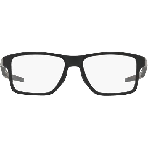 Oakley mens Ox8143 Chamfer Squared Square Prescription Eyeglass Frames