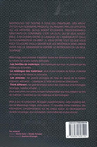 Materiology: Materiaux et Technologies