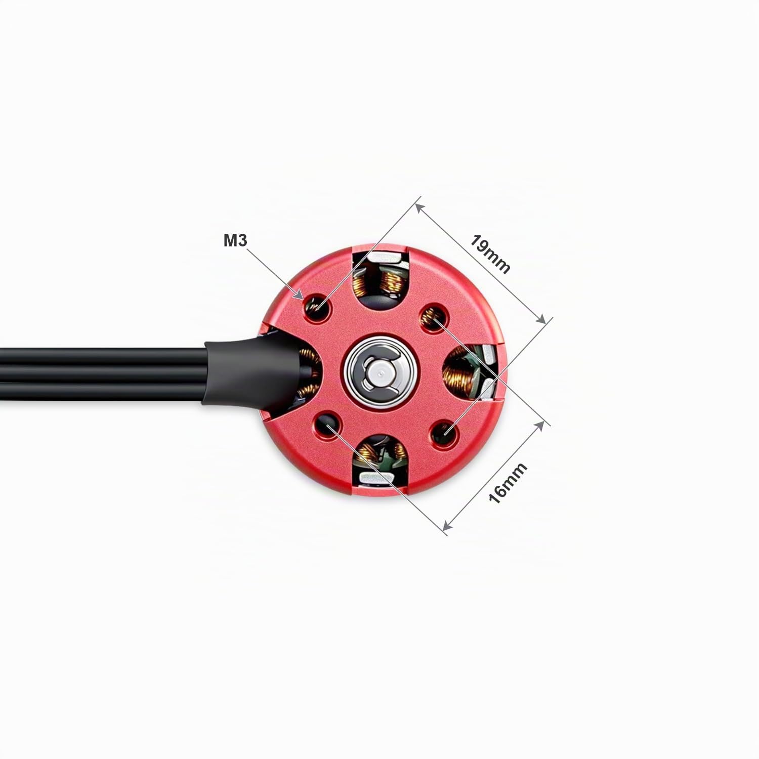 Motor 2212 920KV sin Escobillas 2-4S Dron/Avión (CW&CCW x 2)