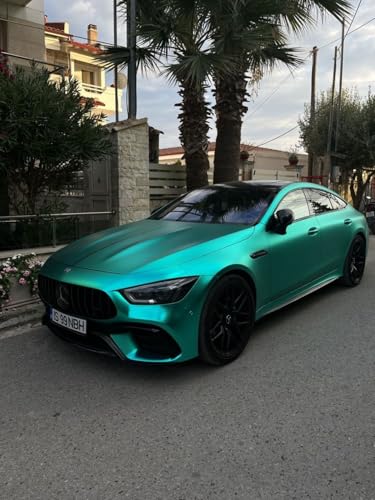 Image of WALLMATE Matt Metallic Cool Teal Car Sticker Self Adhesive Bubble Free Vinyl Wrap for Car, Scooty, Cycle, Bike and Other Vihicle Interior & Exterior Decoration (Cool Teal, 20X84 in)