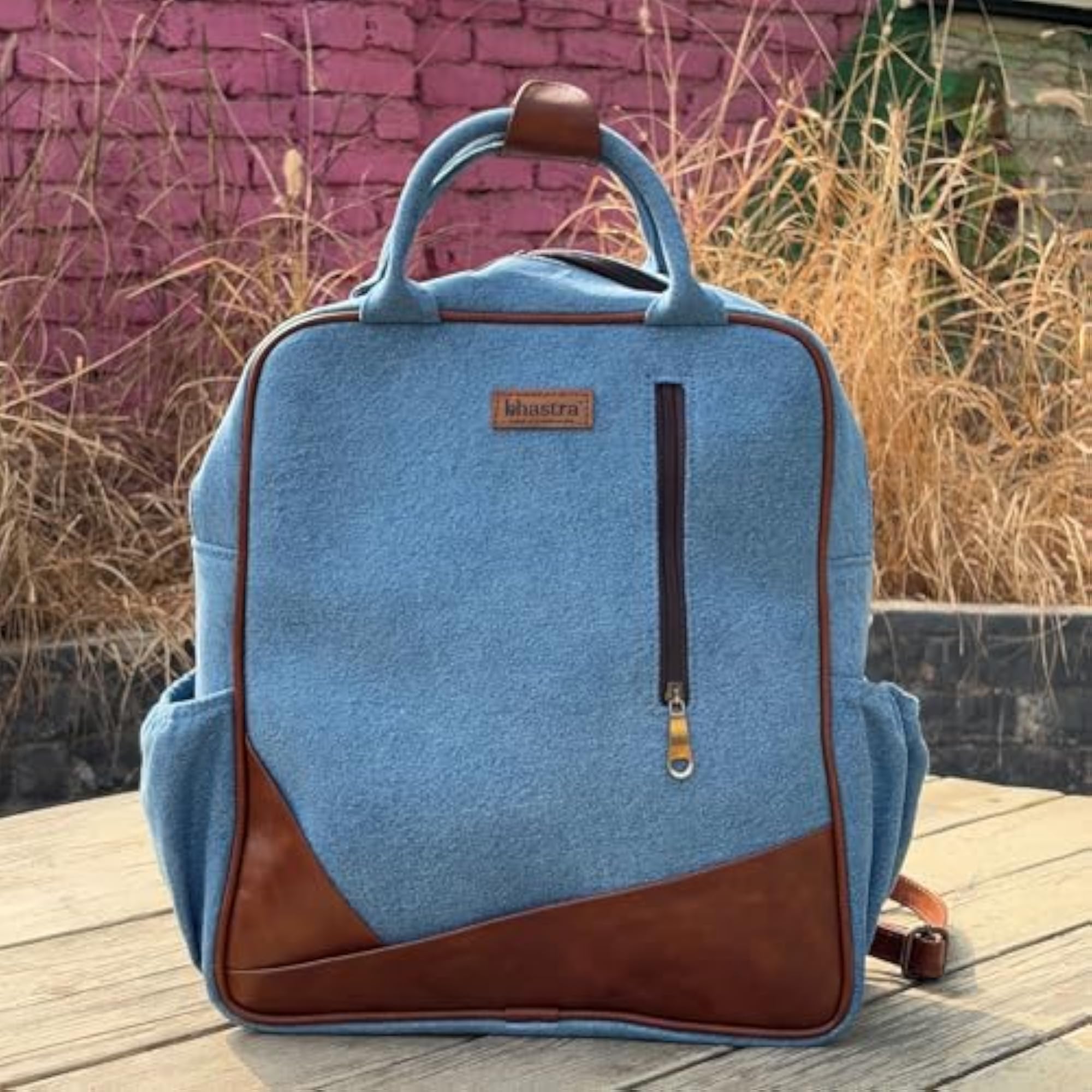 Denim Backpack Laptop Casual & Travel Bag