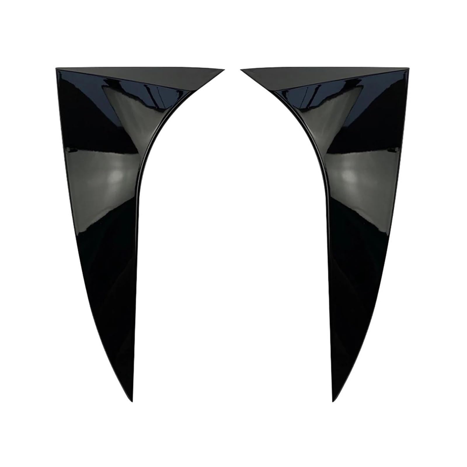 Aileron De Lunette Arrière pour Ford pour Focus 2015-2018 Modèle À Hayon - Finition ABS Noir Brillant