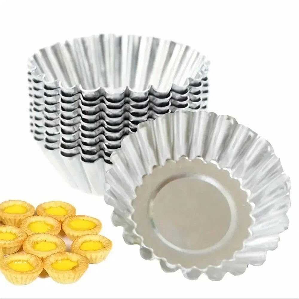 Molde antiadherente para tarta de huevo, molde para magdalenas y pudín en forma de flor, herramienta de cocina para hornear magdalenas