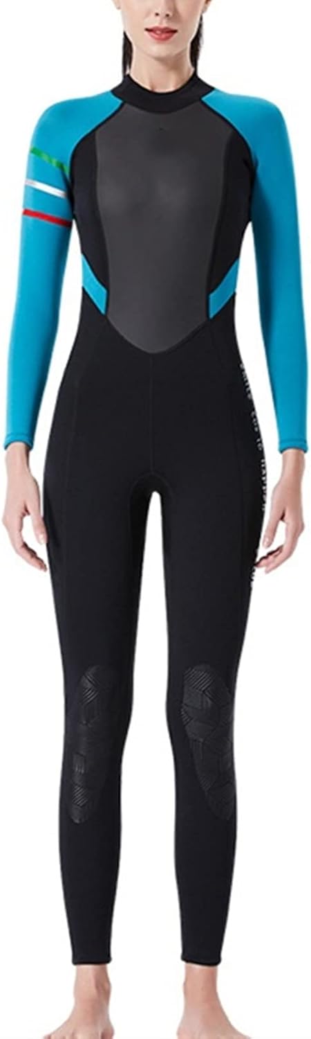 3mmネオプレン+サメの皮のスイートの水着女性ボディスーツウェットスーツは