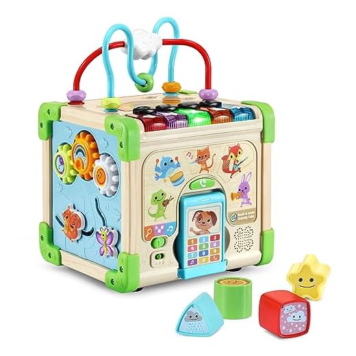 LeapFrog Touch and Learn Wooden Activity Cube