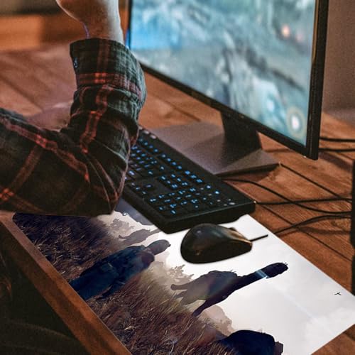 Accessoires d'ordinateur imperméables et long tapis de souris de bureau de jeu