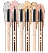 6 stuks oogschaduw-stick, zacht, crèmige, matte glans, oogschaduw, potlood, Crayon, accentuering