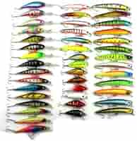 大量ルアーセット Amazon.co.jp: 大量 ルアーセット 43点 シーバス ヒラメ 根魚