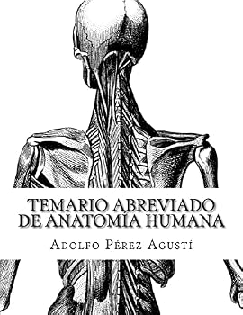 Paperback Temario Abreviado de Anatomía Humana [Spanish] Book