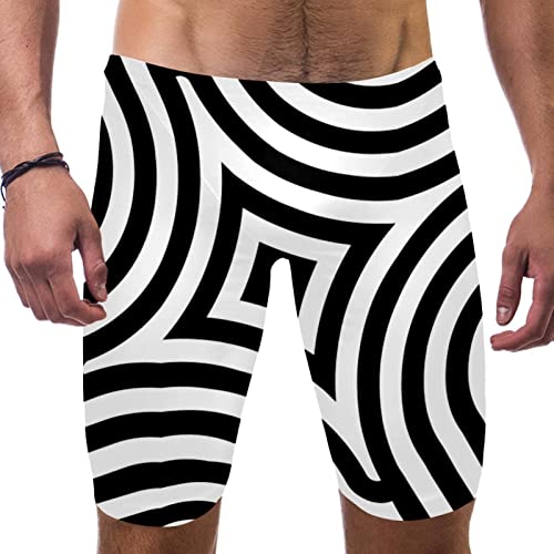 Maillot de bain géométrique homme XL multicolore grande taille