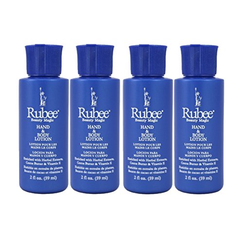 Rubee Hand & Body Lotion 2 oz. (Pack of 4)