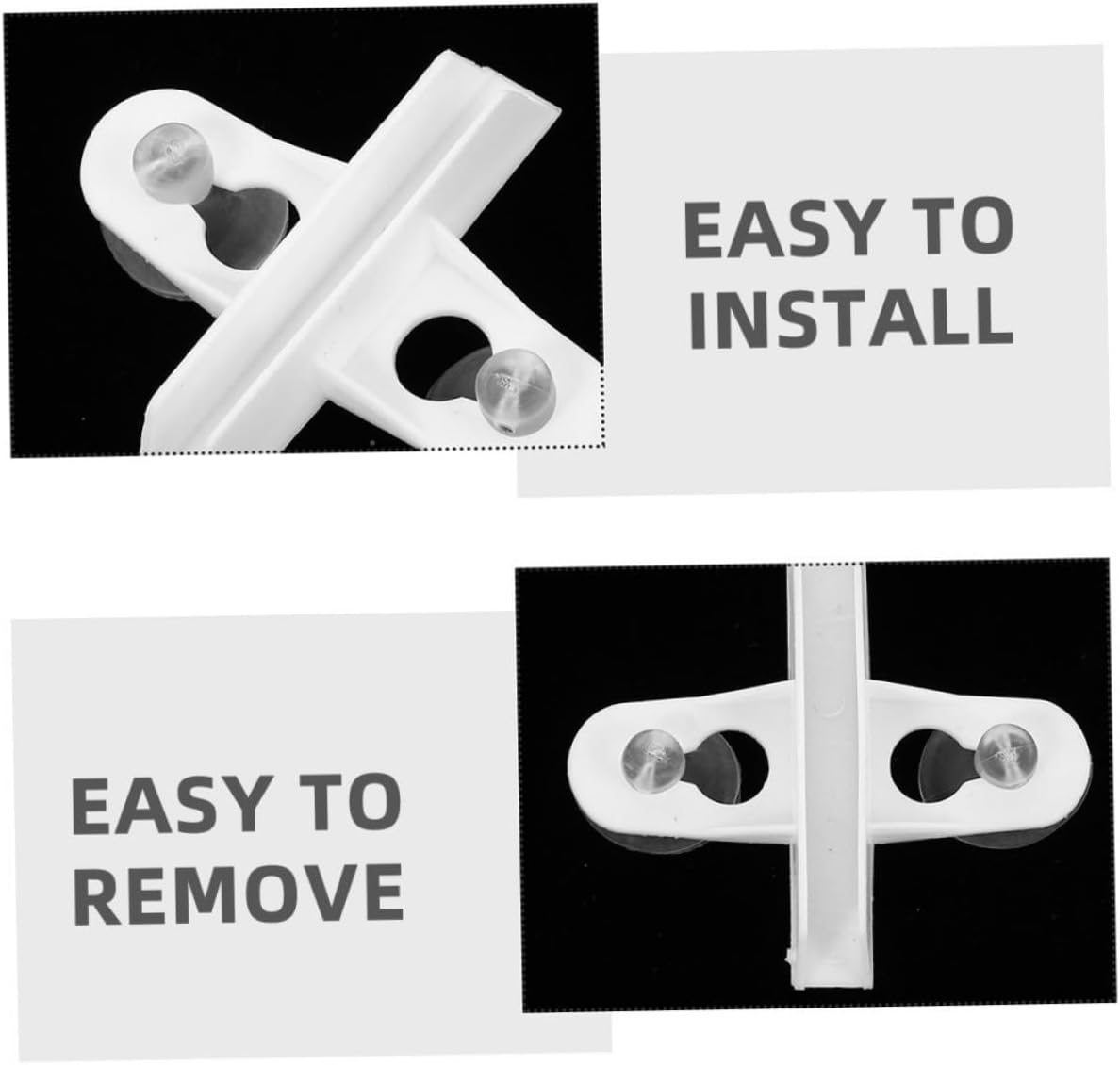 VICASKY 25pcs Aquarium Cup Clips for Fish Tank Divider Multipurpose Isolation Holders for Secure Plant and Decoration Support Easy Installation and Flexibility for All Aquarium