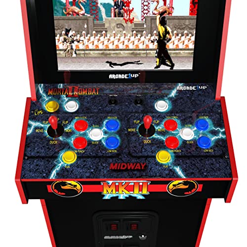 Arcade1Up Mortal Kombat II Deluxe Arcade Machine - Image 3