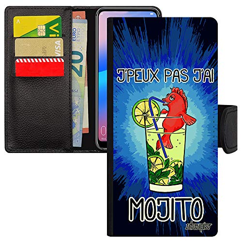Étui Redmi Note 9s portefeuille humoristique pour sorties et terrasses