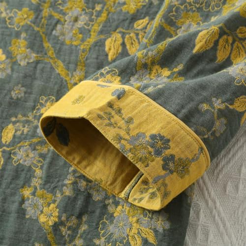 Jacquard Weave Pajama Set Women's Hanfu Japanese Kimono Pajamas Suit3