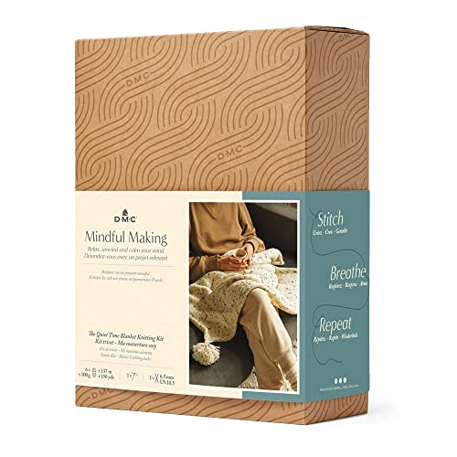 DMC Mindful Making Mandala Coasters Crochet Kit, Various