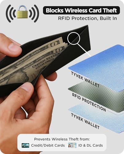 Image of Supervek Bape Shark Stitched Paper Wallet - Minimalist Bifold Mens Wallet, Hypebeast Streetwear Supreme Men's Credit Card Wallets - Purse Gifts for Him Husband Boys Gents - RFID Blocking