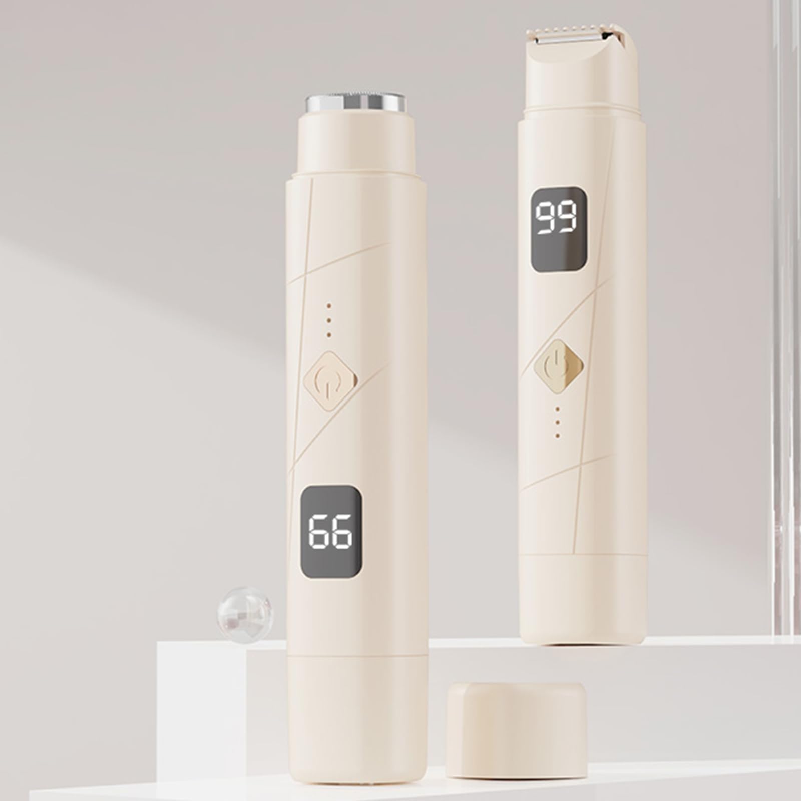 Rasoir femme double tête étanche pour une peau douce sous la douche ou en voyage