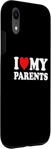 Miniatura 3 de I Love My Parents - Red Heart Case for iPhone XR