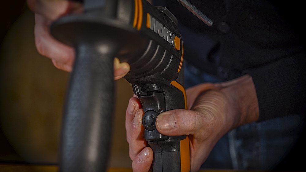 WORX - Wiertarka udarowa 600W - WX317-13 mm (uchwyt wiertarski bezkluczykowy, o zmiennej prędkości)