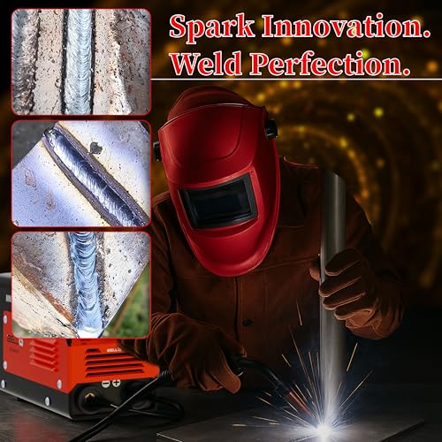 Image of iBELL M220-76 Inverter ARC Welding Machine 220A | Built-in Hot Start, Anti-Stick & Adjustable Arc Force | Heavy Duty IGBT Welder | 220V ±15% | Supports 1-5mm Electrodes- 2 Year Warranty