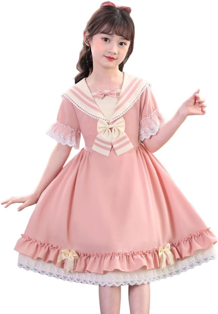 Le Flacon ピンクレースワンピース可愛いロリータ Le Flacon ピンクレースワンピース可愛いロリータ Le Flacon