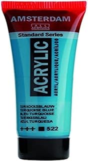 Talens : Amsterdam Standard : Acrylic Paint : 20ml : Turquoise Blue