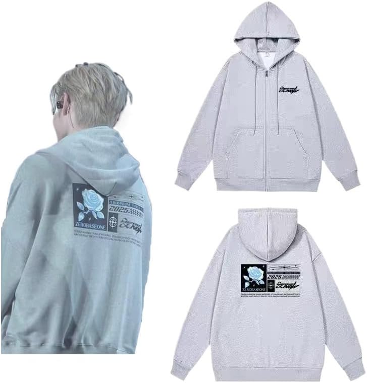 ZEROBASEONE zb1 フーディー ゼベワン パーカー ジャンハオ Amazon.co.jp: [百合] ゼベワン グッズ パーカー 長袖 2025 ゼロベース