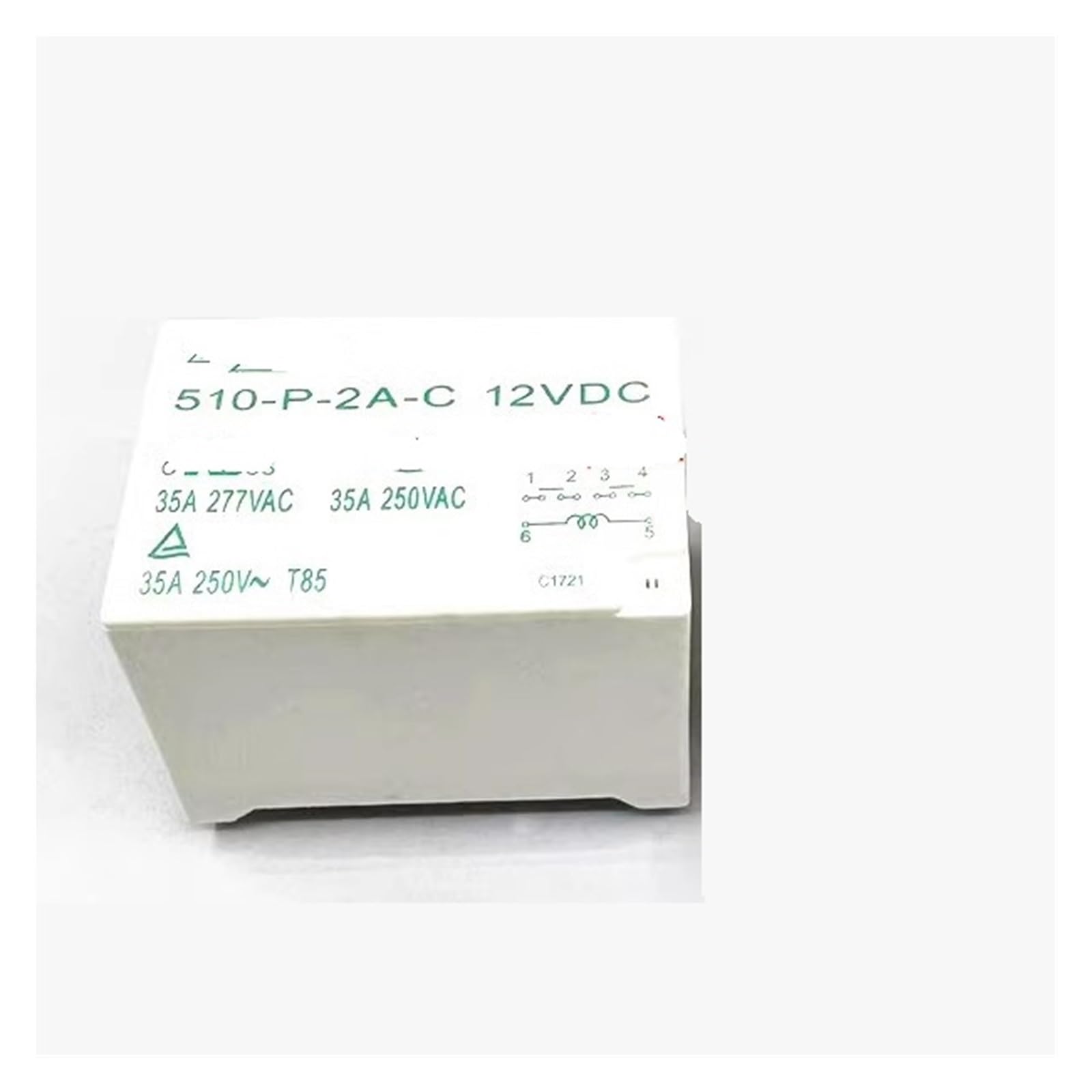 Relé 510-P-2A-C 12VDC de 35A interruptor electromagnético de 6 pines 3