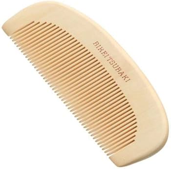 穿月　コームセット　櫛　高級　くし Amazon | TB-705 美麗椿 ビレイツバキ 三日月くし 携帯袋付き | 徳安