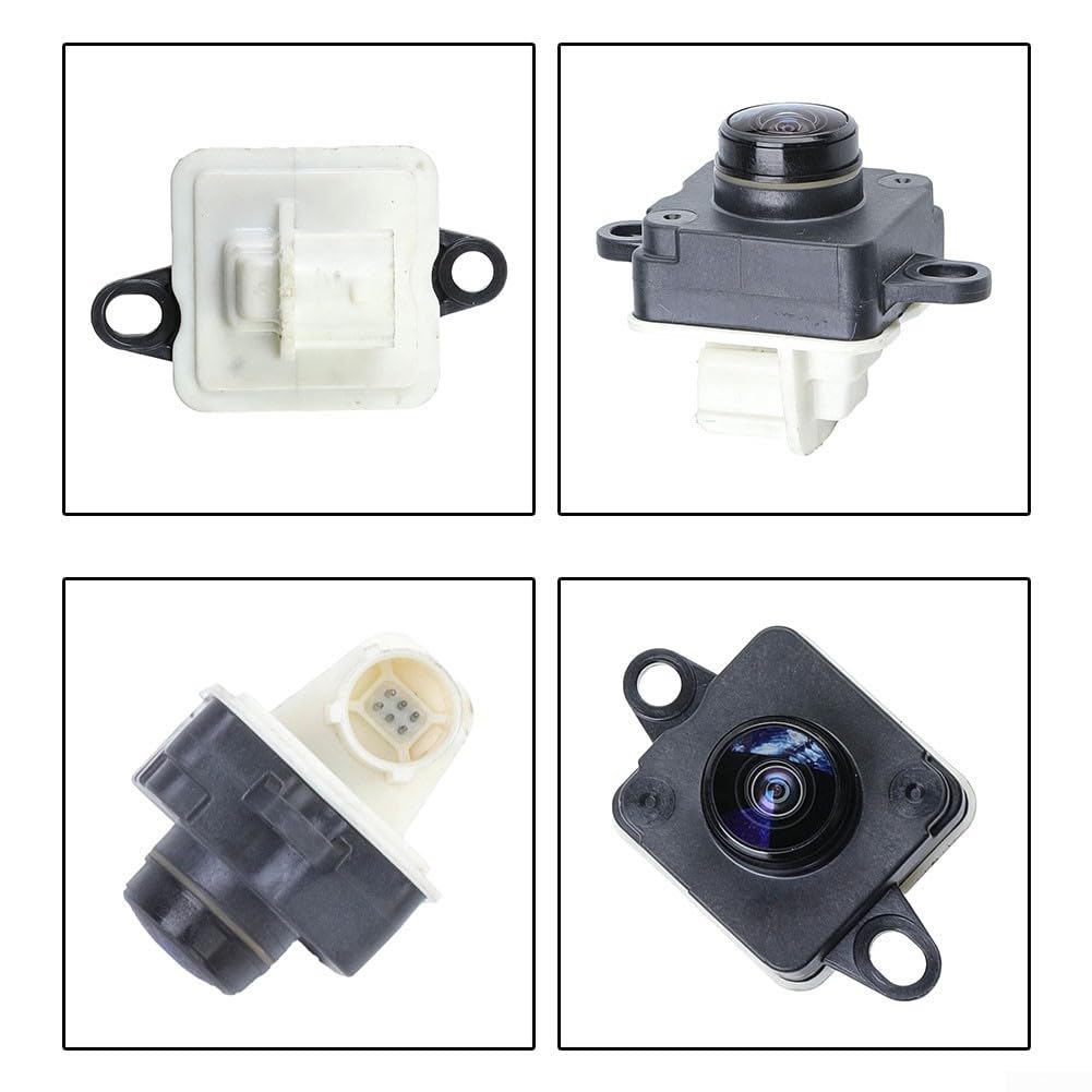Cámara de respaldo de visión trasera para vehículos seleccionados compatible con OEM 56038991AC 56038991AD 56038991AF Ajuste de conector directo de repuesto