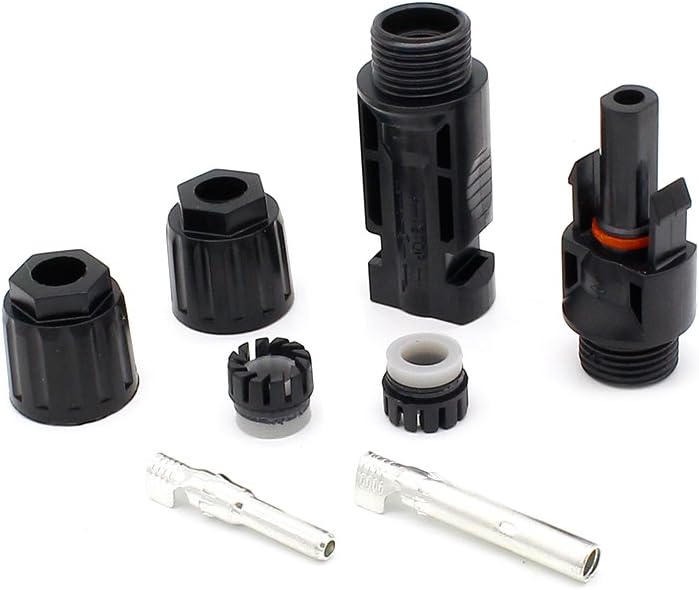 yarachel 25Pairs / 50PCS Solar Connectors - Male & Female IP67 Waterproof Connector (25 Pairs Solar connectors) : Patio, Lawn & Garden