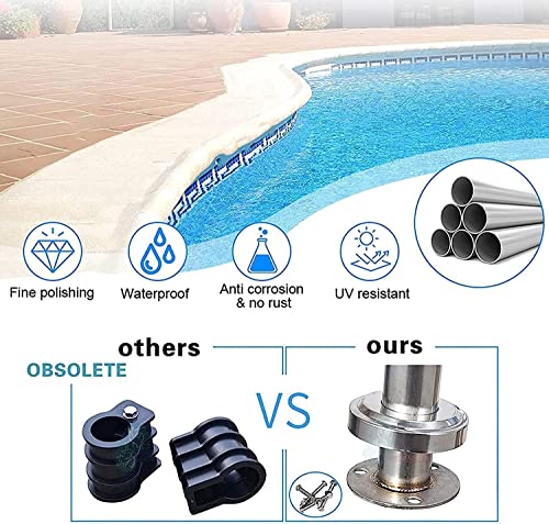 Barandal para piscina de acero inoxidable 304 miniatura 6