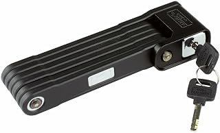 Burg Wächter 790 90 High Security Folding Bike Lock, Black