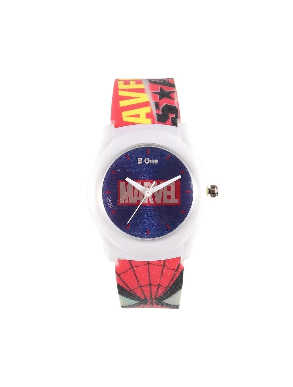 Marvel Wrist Watch (White)-Analog Watch-for Boys -AZ408 (B0DF5JS135) Amazon Price History, Amazon Price Tracker