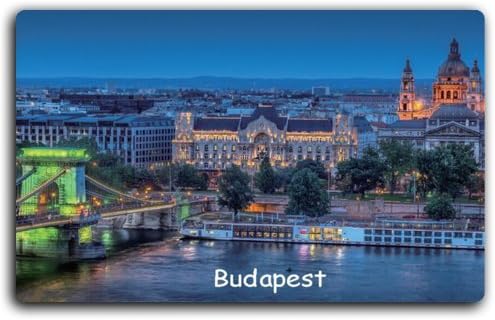 Budapest, Hungary, fridge magnets