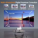 Mini Projector 2026 | Portable HD 1080p Home Cinema
