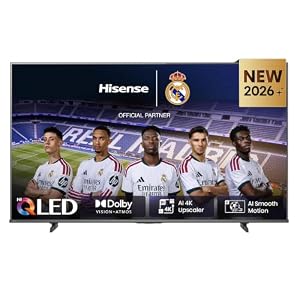 Hisense TV 43E7S (2026) 43" VA QLED 4K UHD Preta