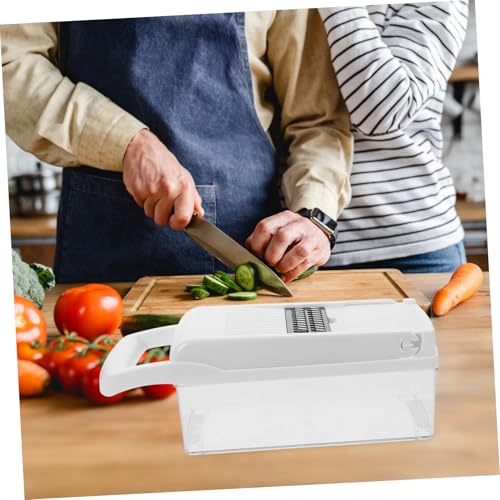 Garneck Cortadora Multifuncional para Verduras Blanca miniatura 5