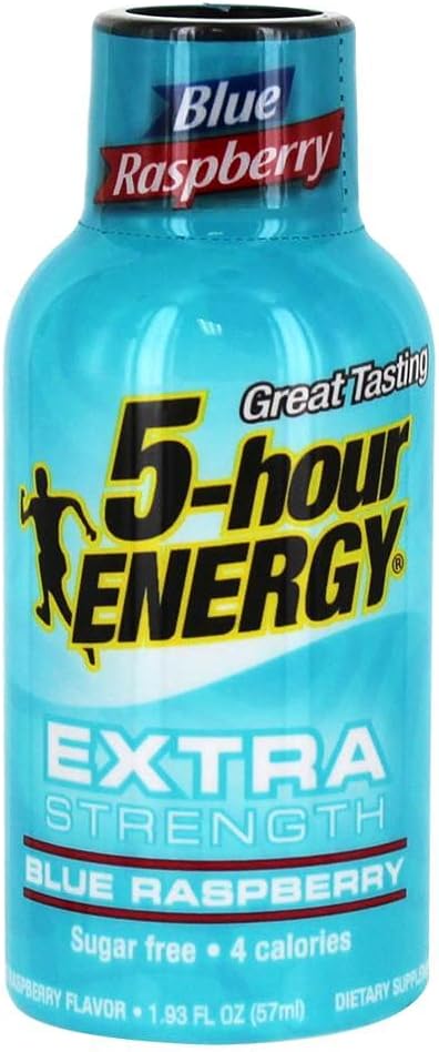 Blue Raspberry Flavor Extra Strength 5-hour ENERGY
